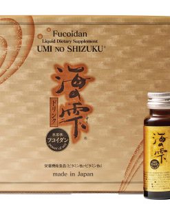 Fucoidan UMI NO SHIZUKU Liquid - Thực Phẩm Bảo Vệ Sức Khỏe Hỗ Trợ Tăng Cường Miễn Dịch, Chiết Xuất Từ Tảo Nâu Nhật Bản